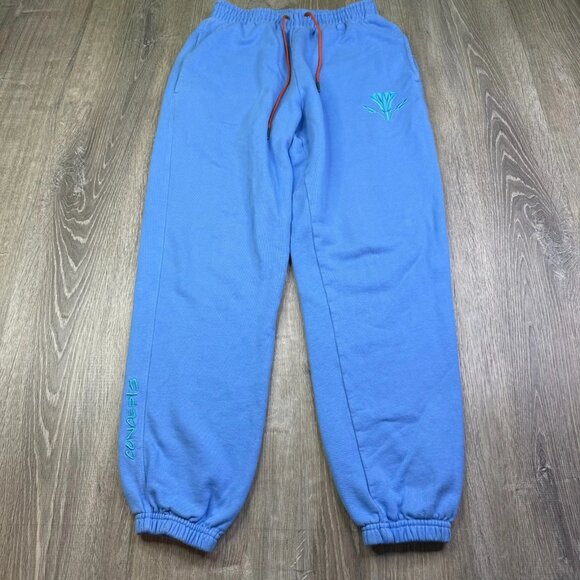 Concepts Mens Blue Nile Logo Soft Fleece Elastic Waist Lotus Sweatpants Size S - Picture 1 of 16